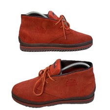Ellesse Casual Boots Red Suede