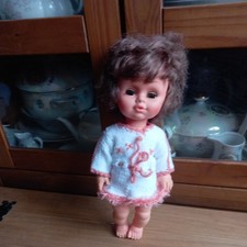 VINTAGE DOLL TELITOY DRINK AND