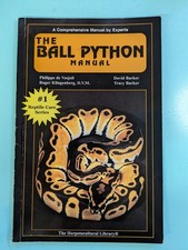 Ball Python Manual by Tracy