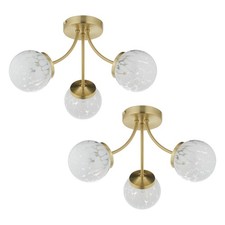 Set of 2 Modern Ceiling Lights