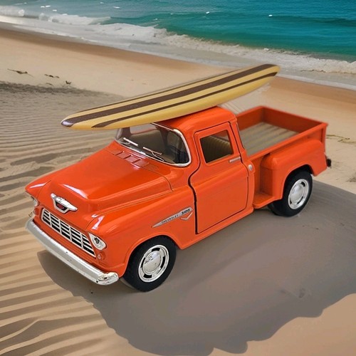 Kinsmark 1955 orange chevy - kinsmark,