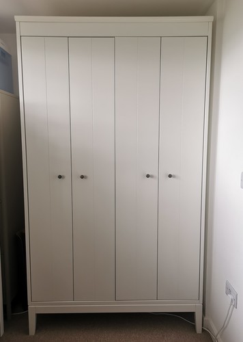 Ikea idanes wardrobe white - ikea,