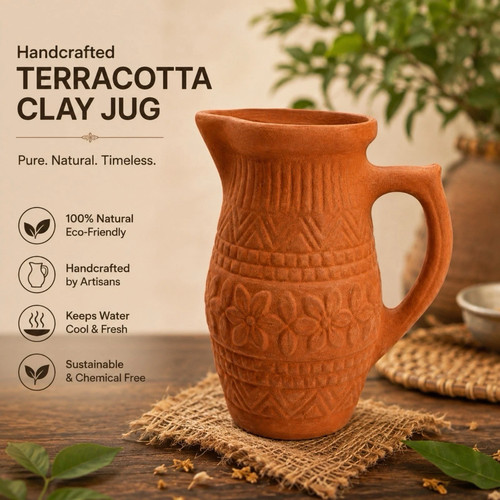 Clay earthen mitti - 2x,