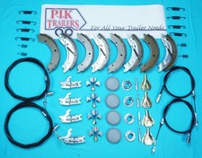Full twin axle brake shoe - full,