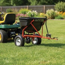 130 lb Tow-Behind Spreader for