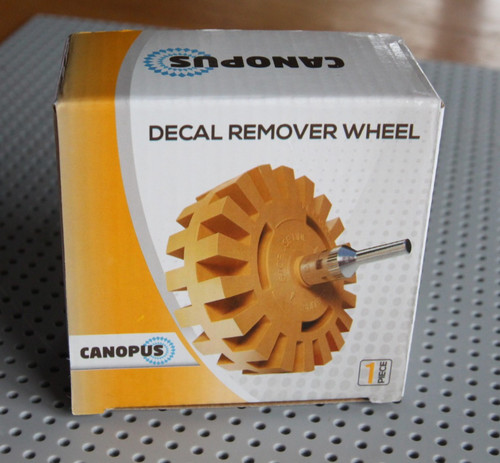 Canopus inch decal remover - decal,