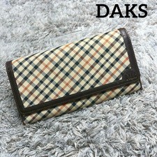 DAKS Canvas x Leather Long