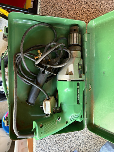 Hitachi d10a corded drill - drill, 240v