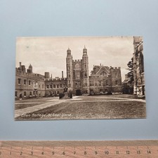 Vintage Postcard Eton College
