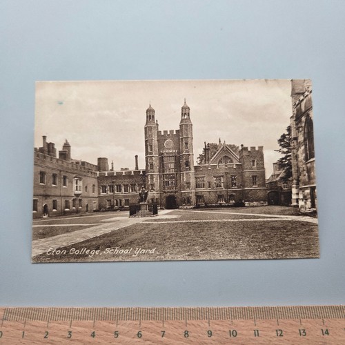 Vintage postcard eton college - vintage,