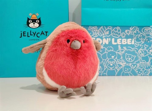 Jellycat plum robin bird - jellycat,