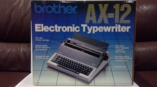 Vtg BROTHER AX-12 IN BOX
