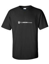 Fly Orion Airways White Logo