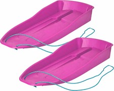 2X Heavy Duty Snow Sled Sledge