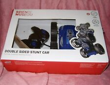 SCIENCE MUSEUM DOUBLE SIDED STUNT CAR WITH REMOTE CONTROL BOXED