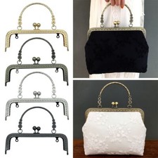 Metal Purse Clasp Frame Vintage Purse Frame Bag Clasps  Handle Bag Accessories