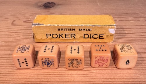 Vintage british made poker - vintage,