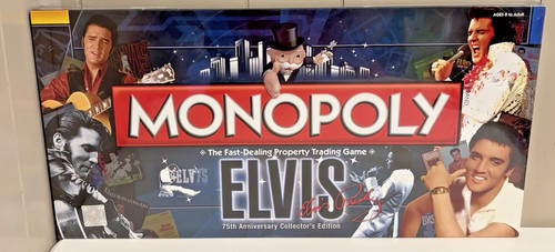 Monopoly elvis presley board - monopoly,