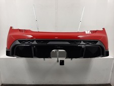 2022 MINI (BMW) Mk3 (F56) 3 Door Hatchback Red Rear Bumper JCW Aero Kit