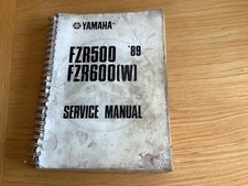 YAMAHA FZR500 / FZR600W 1989 SERVICE  INFORMATJON MANUAL