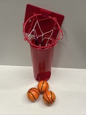 Novelty Toilet Basketball Set Kids Game ( Open Never Used)