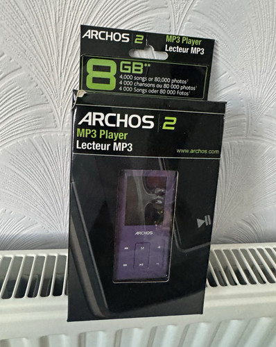 Archos 8gb purple mp3 - purple, media
