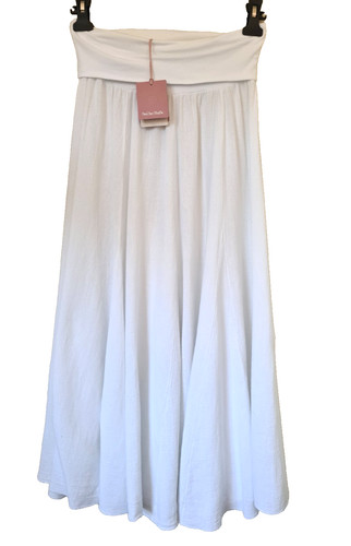 Italian washed linen - linen, skirt