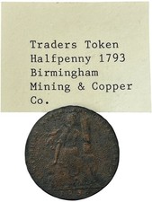 Traders Token Halfpenny 1793