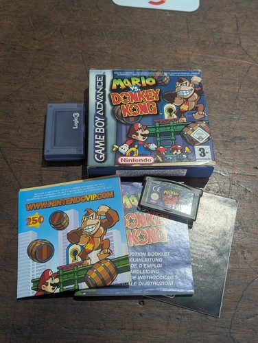 Mario donkey kong gba - vs,