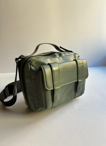 Zara green mini crossbody - green,