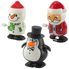 Christmas Wind Up Toy | 7cm | Little Gift | Cracker Filler