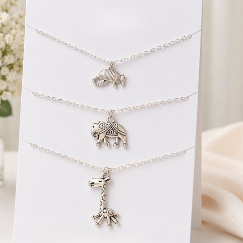 Set animal necklace - set, 3