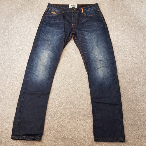 Superdry mens jeans 32x32 blue - superdry,