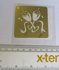 Rayher-Celebration Glasses Metal Embossing Stencil-Card Making-Crafting