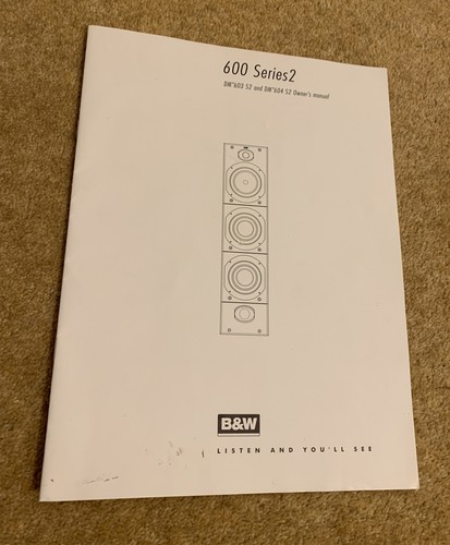 Bowers wilkins dm600 - bowers,