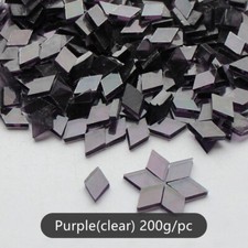 Colorful Mosaic Glass Rhombus