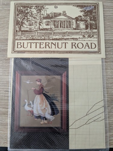 Butternut road feathers - road,