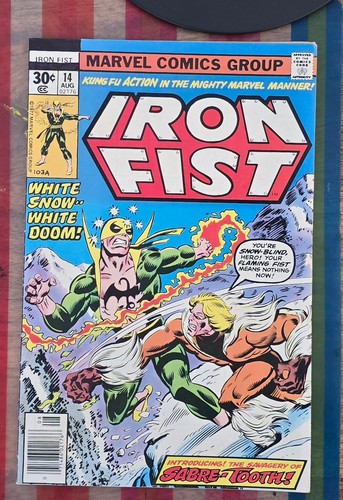 Iron fist 1977 marvel - fist, 1st