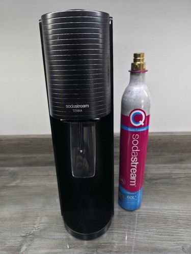 Soda stream terra black with - soda,