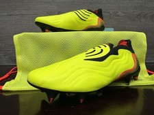 Adidas Copa Sense+ SG Soccer Cleats Yellow Red Black Men's Size 9 GZ1358 NEW