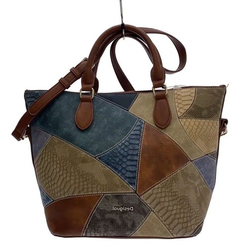Desigual way tote bag brown - 2-way,