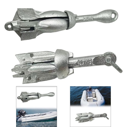 Folding grapnel anchor kayak - folding,