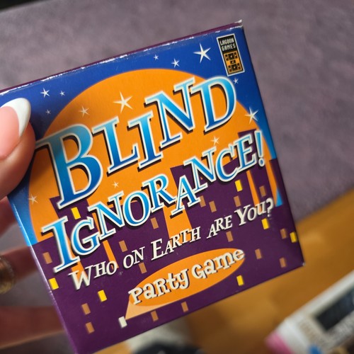Blind ignorance party - blind,