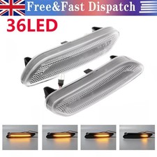 2x Clear Lens Side Indicator