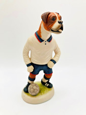 1994 Robert Harrop Country Companions Boxer Football England Dog CC69a  - VGC
