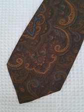 Mens silk ties used UK - Brioni