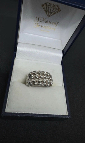 925 silver vintage keeper - 925,