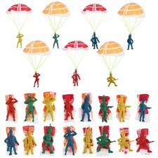 40 Pieces Parachute Toy Army