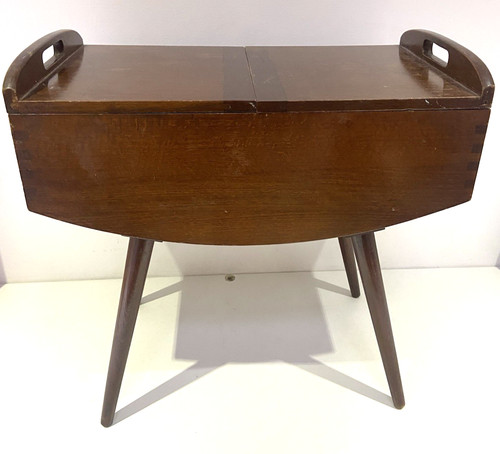 Antique wood60s danish scandi - danish,