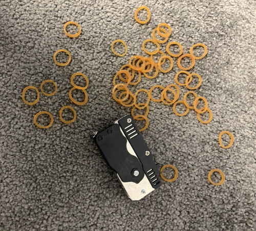 Toy string gun for - toy, pranks